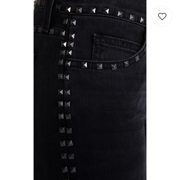 ⚡️NWT Current/Elliot Crop Skinny w Studs sz 25 - Picture 4 of 5